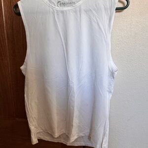 ZYIA White Muscle Tee for Women